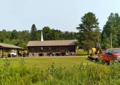 Lakeland Baptist View of the Back of the Church
