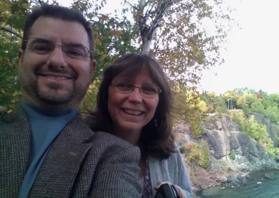 Pastor Paul and Joan Starkweather out in nature