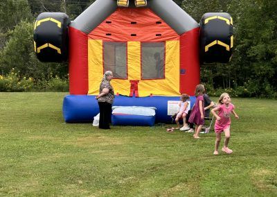 Kids having fun at the annual Grand Prix at Lakeland Baptist Iron River